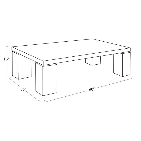Berkeley Cocktail Table - Live from Detroit™